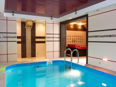 Коттедж № 25 ( тёплый бассейн )