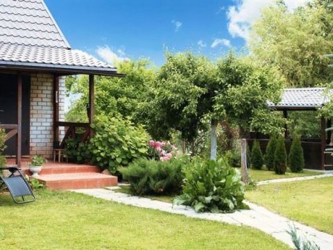 Коттедж № 63 ( с водоёмом )